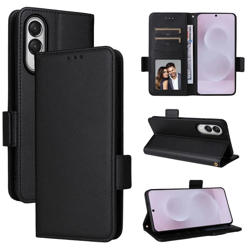 For Samsung Galaxy S25 Edge Side Buckle Lychee Pattern Wallet Leather Cover for Galaxy S25 Edge Purse Magnetic Phone Bags For Galaxy S25 Edge
For Samsung Galaxy S25 Edge Side Buckle Lychee Pattern Wallet Leather Cover for Galaxy S25 Edge Purse Magnetic Phone Bags For Galaxy S25 Edge