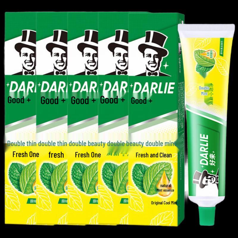 Darlie Double Mint Toothpaste Set
Darlie Double Mint Toothpaste Set