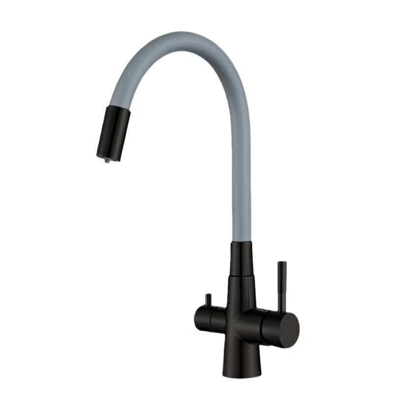 Stainless Steel Kitchen Faucet with Pull-Out Sprayer
Stainless Steel Kitchen Faucet with Pull-Out Sprayer