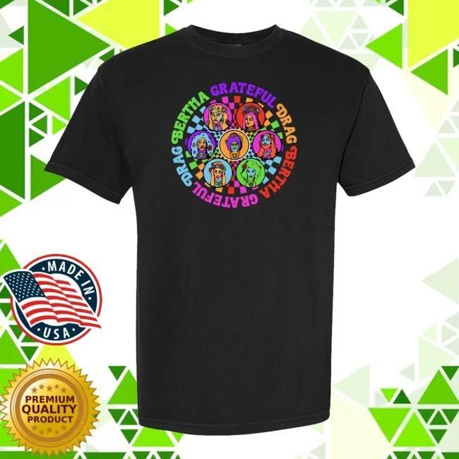 Grateful Drag Wheel Of Faces Black Tee S
Grateful Drag Wheel Of Faces Black Tee S