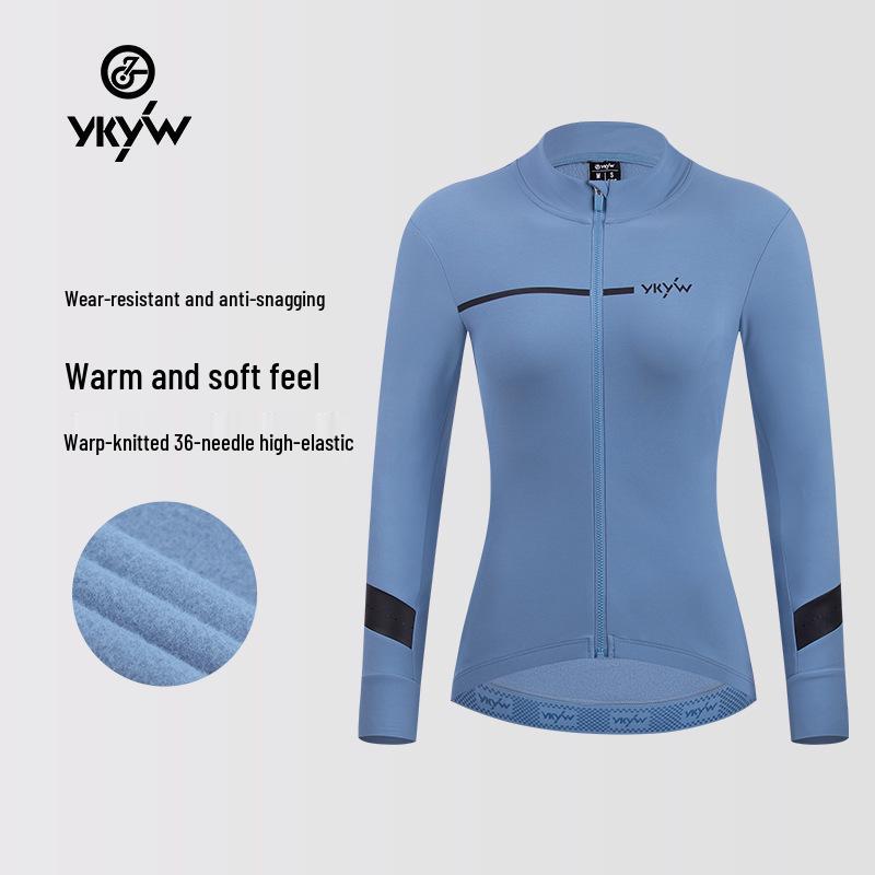 YKYW Women s Fleece Cycling Jersey - Warm, Breathable, Long Sleeve - Autumn/Winter Collection Small
YKYW Women s Fleece Cycling Jersey - Warm, Breathable, Long Sleeve - Autumn/Winter Collection Small