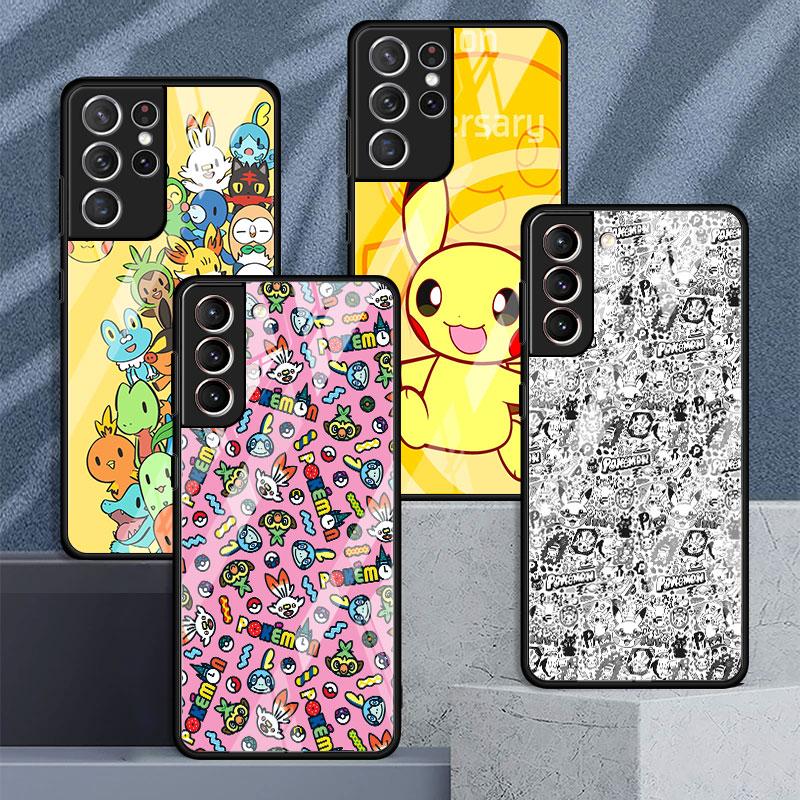 Чехол-стекло с изображением покемонов из мультфильма для Samsung Galaxy S20 FE S21 Plus S22 Ultra Note 20 10 Lite 9 S10 S9 S8 S10e Funda Phone Cover
Чехол-стекло с изображением покемонов из мультфильма для Samsung Galaxy S20 FE S21 Plus S22 Ultra Note 20 10 Lite 9 S10 S9 S8 S10e Funda Phone Cover