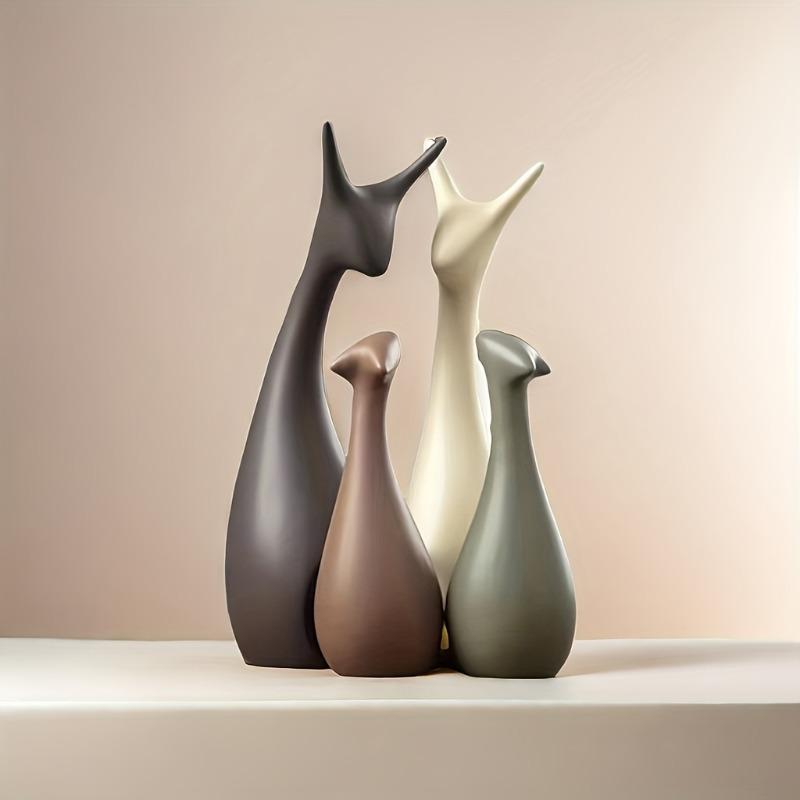 Ceramic Deer Statue Family Deer Luxury Craft Jewelry Family Statue Suitable for Living Room Bedroom Office Decoration Lovely Home Decoration 1Pcs
Ceramic Deer Statue Family Deer Luxury Craft Jewelry Family Statue Suitable for Living Room Bedroom Office Decoration Lovely Home Decoration 1Pcs