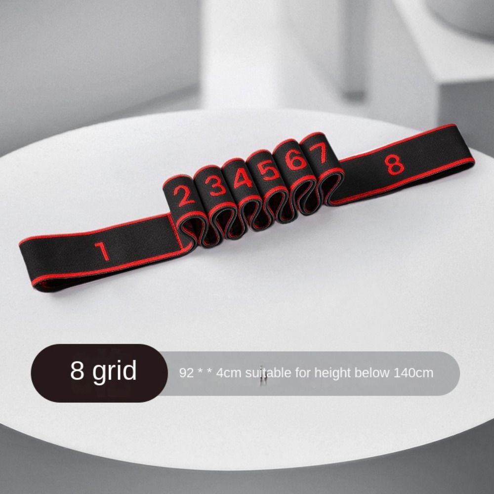 8/10/12 Grid Fitness Resistance Bands Elastic Auxiliary Stretching Belt Children/Adult Black&Red-8 grid
8/10/12 Grid Fitness Resistance Bands Elastic Auxiliary Stretching Belt Children/Adult Black&Red-8 grid
