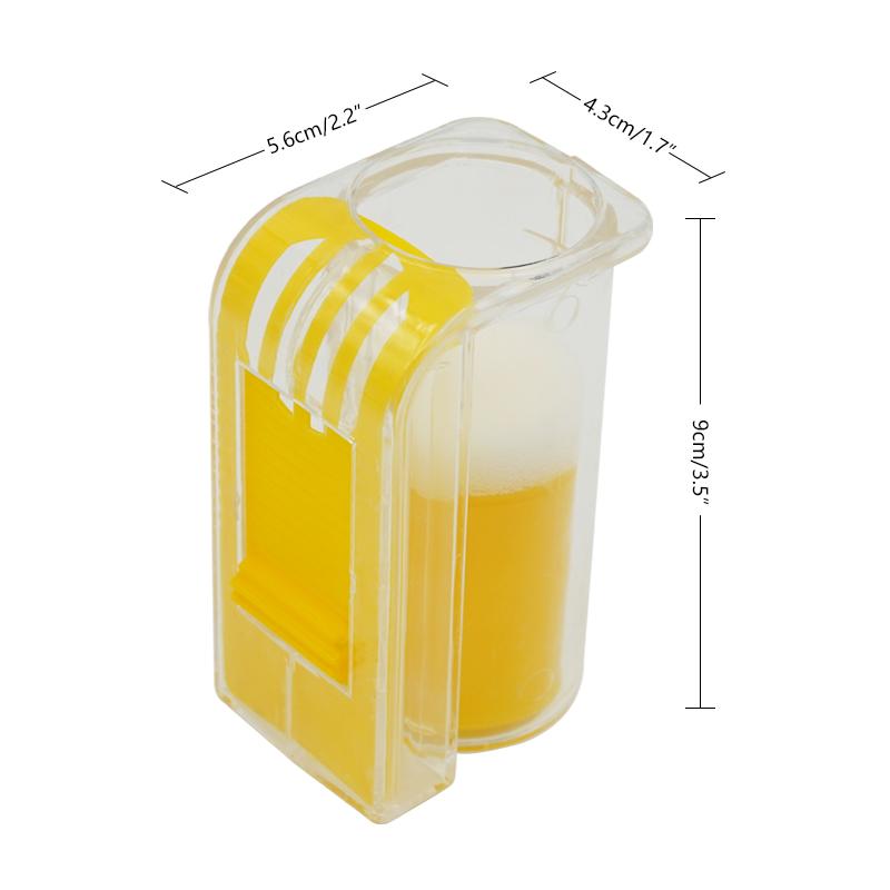 1Pcs Bee Queen Marker Bottle Bee Mark Cage Plastic One Handed Marking Catcher With Plunger Plush Garden Beekeeping Supplies
1Pcs Bee Queen Marker Bottle Bee Mark Cage Plastic One Handed Marking Catcher With Plunger Plush Garden Beekeeping Supplies
