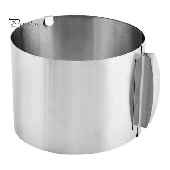 Регулируемое кольцо для выпечки и украшения торта. Инструмент для выпечки из нержавеющей стали для десертов. Универсальная круглая форма для торта для домашних пекарей. 12 cm
Регулируемое кольцо для выпечки и украшения торта. Инструмент для выпечки из нержавеющей стали для десертов. Универсальная круглая форма для торта для домашних пекарей. 12 cm