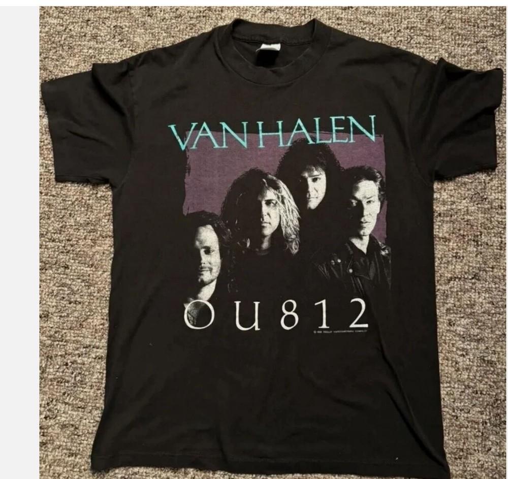 Vintage 1988 Van Halen OU812 Tour Black Cotton T-Shirt Size S-5XL For Fans Unisex T-Shirt XXXXL
Vintage 1988 Van Halen OU812 Tour Black Cotton T-Shirt Size S-5XL For Fans Unisex T-Shirt XXXXL