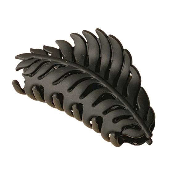 Hair Claw Clip Easy to Use Leaf Shape Matte Smooth Fasten Tightly Hair Clamp for Daily Wear чорний
Hair Claw Clip Easy to Use Leaf Shape Matte Smooth Fasten Tightly Hair Clamp for Daily Wear чорний