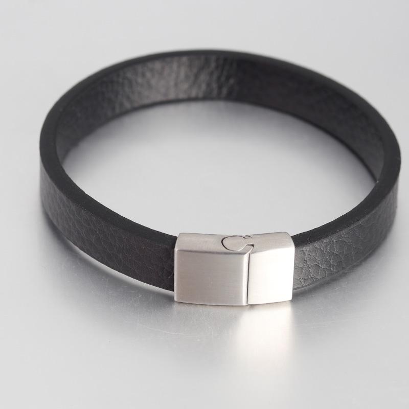 Genuine Braided Leather Bracelet for Men Women Stainless Steel Magnetic Buckle Charm Cuff Bangle Gift Men Jewelry 21cm білий
Genuine Braided Leather Bracelet for Men Women Stainless Steel Magnetic Buckle Charm Cuff Bangle Gift Men Jewelry 21cm білий