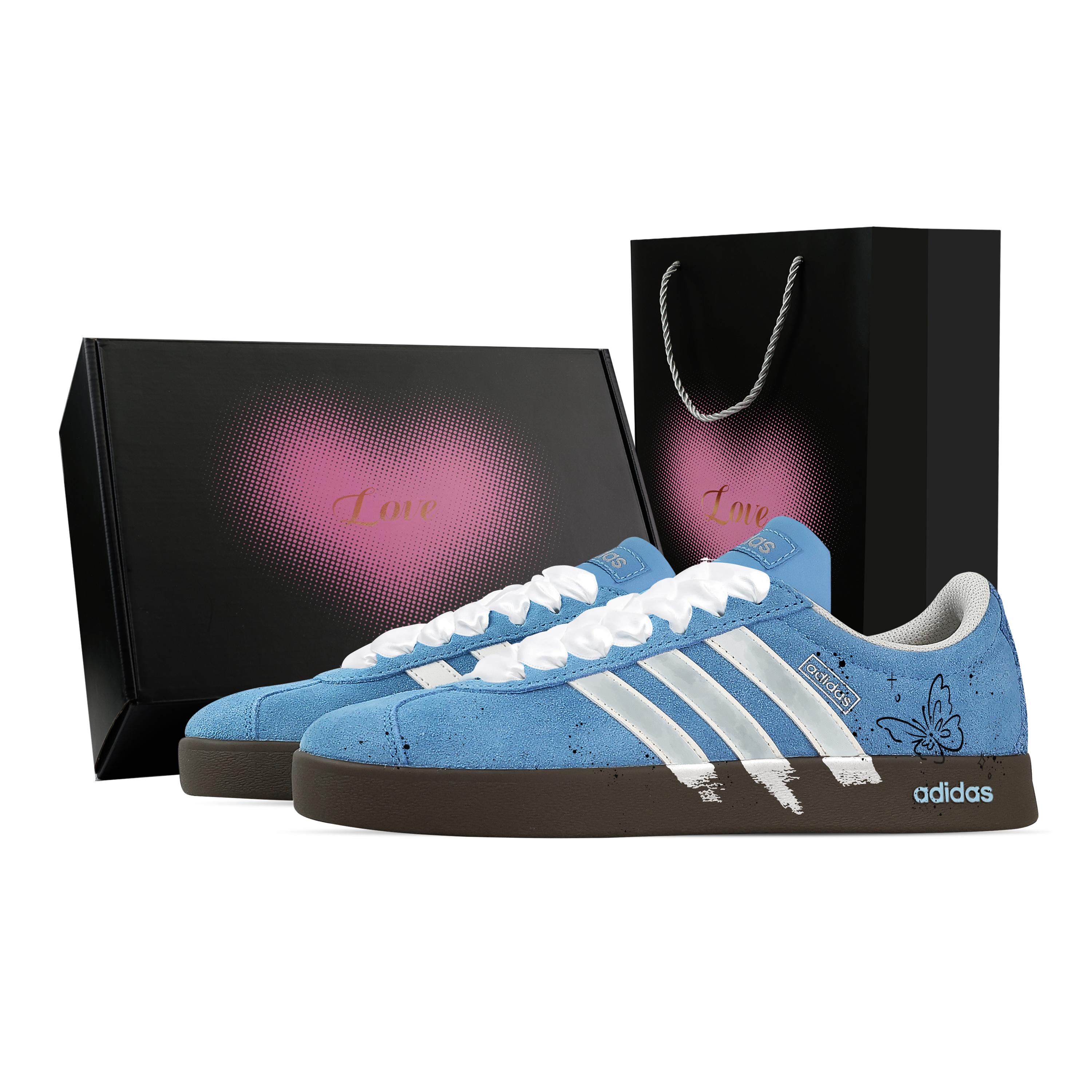 Adidas VL COURT 2.0 Cloud Butterfly, Heart Box Low top German Army Trainers Unisex Blue JI0496(Team773--) 36
Adidas VL COURT 2.0 Cloud Butterfly, Heart Box Low top German Army Trainers Unisex Blue JI0496(Team773--) 36