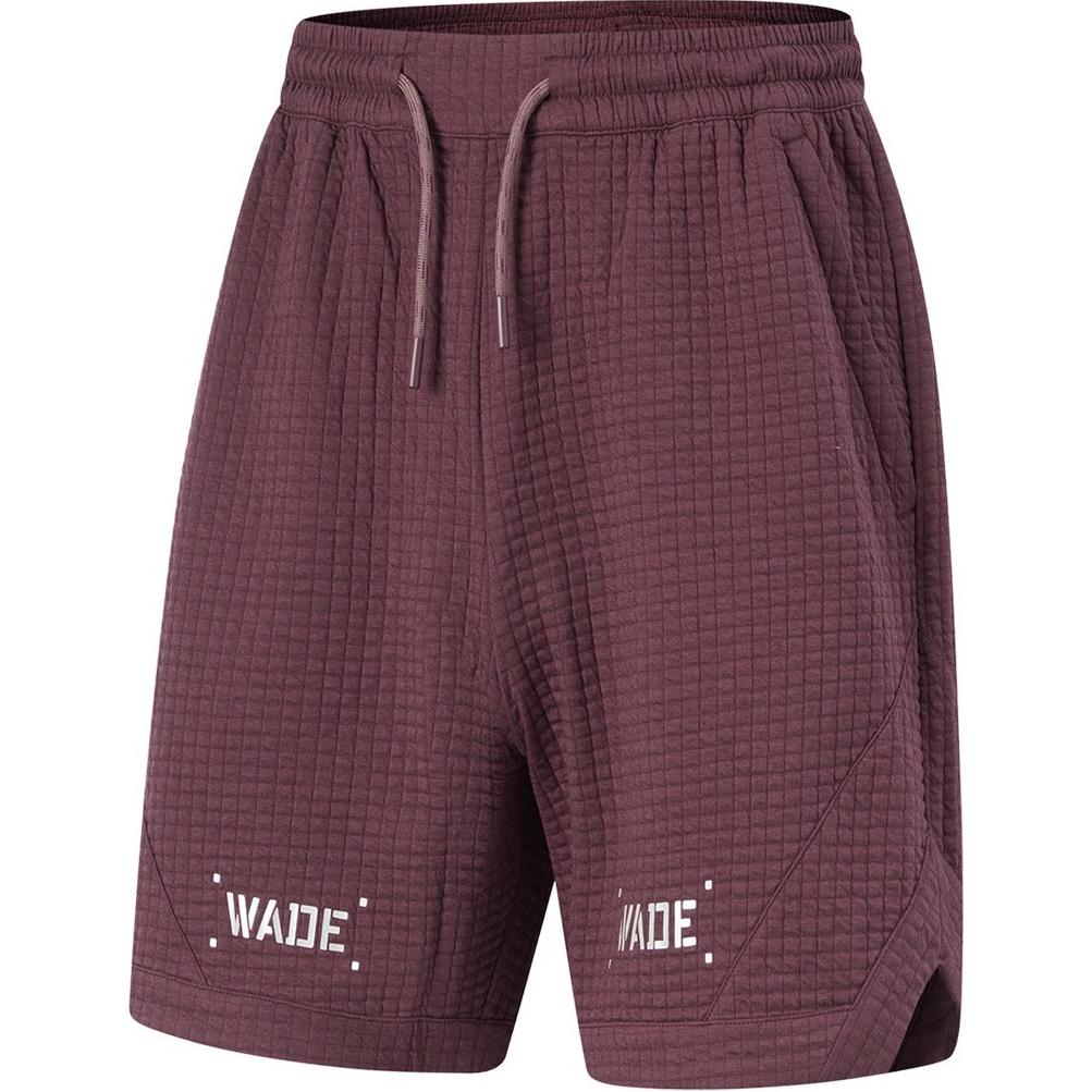 Удобные спортивные шорты Li Ning Wade Series с буквенным принтом и шнуровкой, свободные, мужские шорты малиново-фиолетового цвета AKYU349-5 S
Удобные спортивные шорты Li Ning Wade Series с буквенным принтом и шнуровкой, свободные, мужские шорты малиново-фиолетового цвета AKYU349-5 S