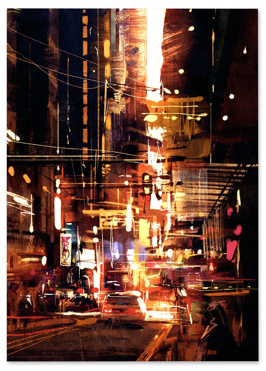 Plakat china town miasto abstrakcja 30x40 cm
Plakat china town miasto abstrakcja 30x40 cm