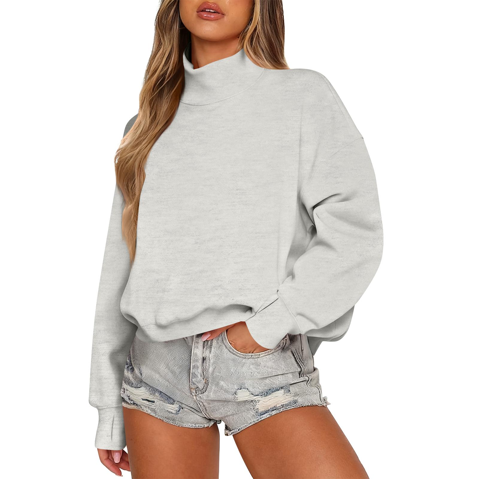 Женский свитшот с длинным рукавом Повседневный комфортный Свободный Легкий Женский свитшот XXL
Женский свитшот с длинным рукавом Повседневный комфортный Свободный Легкий Женский свитшот XXL