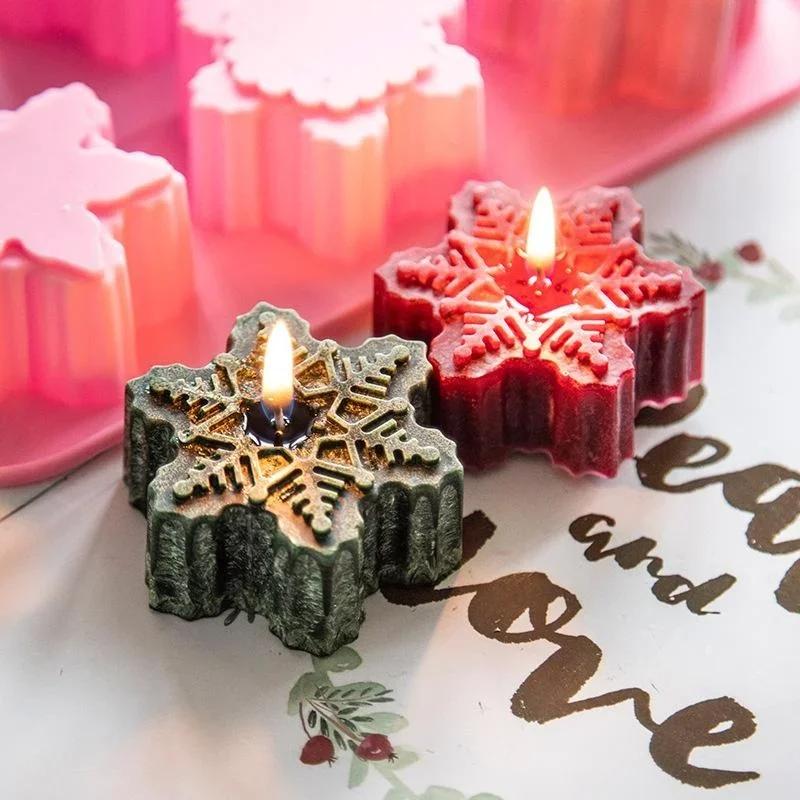 Aromatherapy Candle Gypsum Storage Mold Creative DIY Crystal Christmas Snowflake Jewelry Mold Candy Box Home Table Decoration A
Aromatherapy Candle Gypsum Storage Mold Creative DIY Crystal Christmas Snowflake Jewelry Mold Candy Box Home Table Decoration A