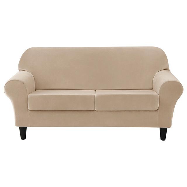 Soft Velvet European Sofa Cover With Seat Cushion Pad Covers For Living Space Home Spandex Fabric Stretch Armchair Couch Furniture Protector 1 seater (80-120cm)
Soft Velvet European Sofa Cover With Seat Cushion Pad Covers For Living Space Home Spandex Fabric Stretch Armchair Couch Furniture Protector 1 seater (80-120cm)