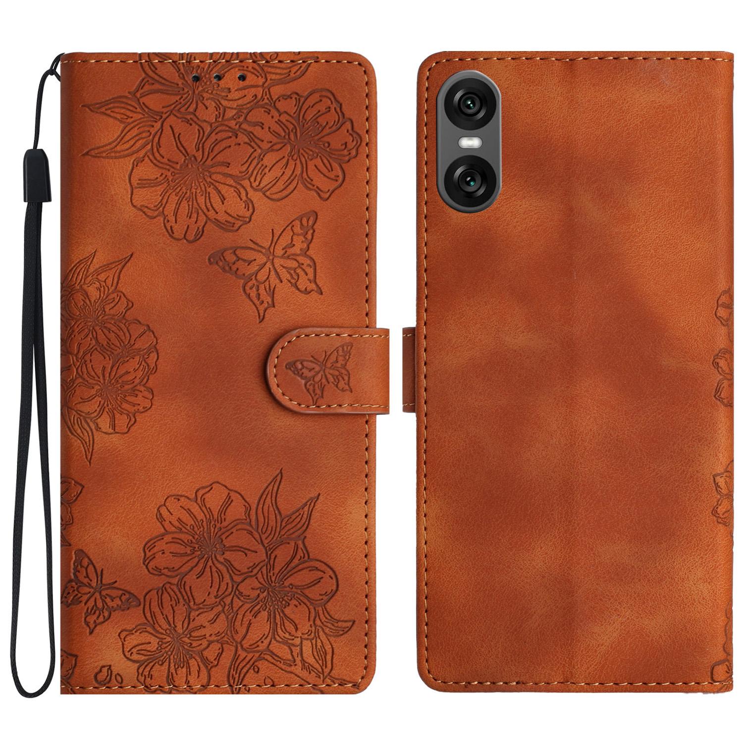 For Sony Xperia 10 VI Case Butterfly Flower Pattern Skin-Touch Leather Phone Cover F
For Sony Xperia 10 VI Case Butterfly Flower Pattern Skin-Touch Leather Phone Cover F
