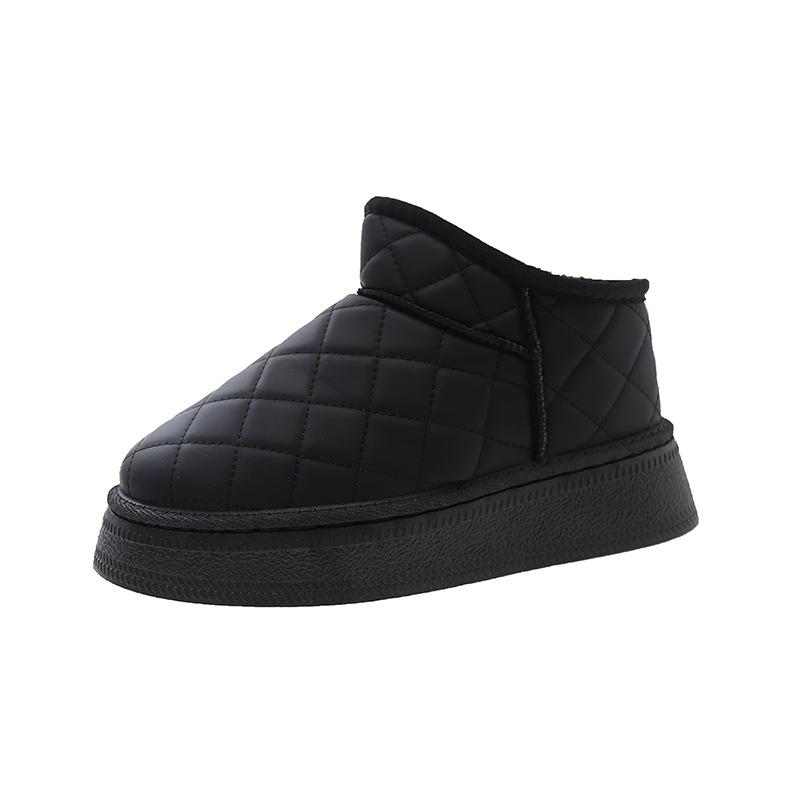 Flat-bottomed thickened one-pedal snow boots for women s 2024 winter versatile thick-soled short tube warm outer wear large cotton boots 40 чорний
Flat-bottomed thickened one-pedal snow boots for women s 2024 winter versatile thick-soled short tube warm outer wear large cotton boots 40 чорний