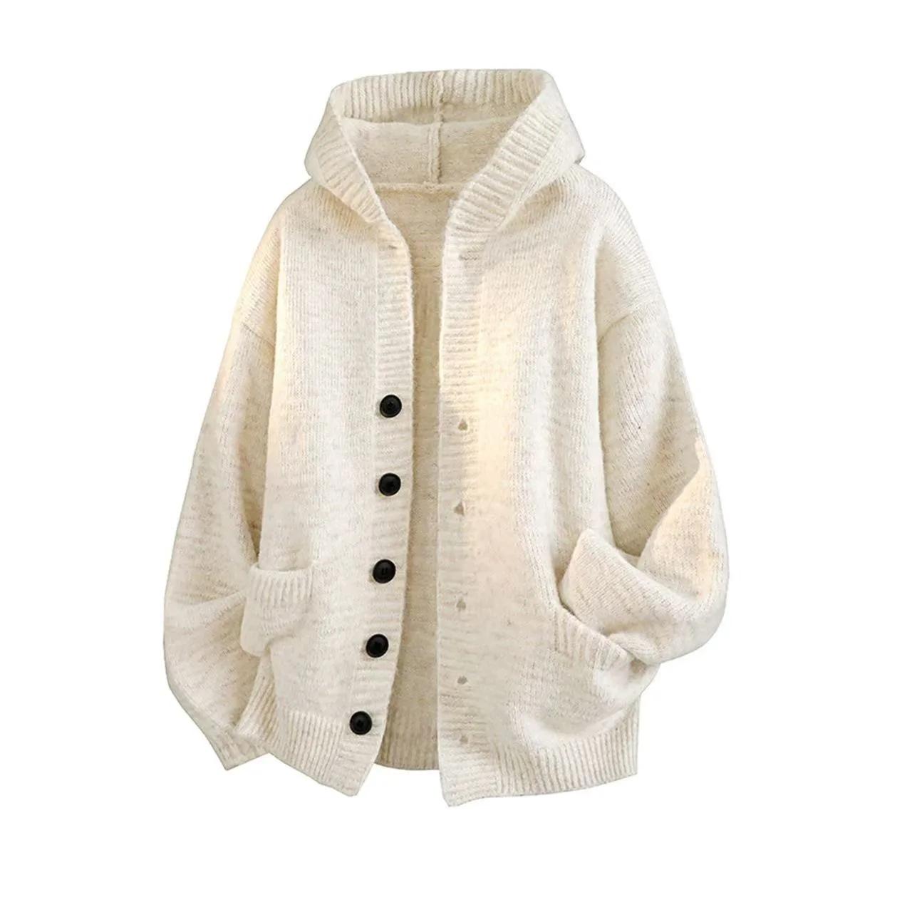 2026 Man Vintage Hooded Cardigan Men Fashion Oversize Loose Knitted Hoodies Autumn Winter Male Casual Sweater Buttons Jackets XXXL абрикосовий
2026 Man Vintage Hooded Cardigan Men Fashion Oversize Loose Knitted Hoodies Autumn Winter Male Casual Sweater Buttons Jackets XXXL абрикосовий