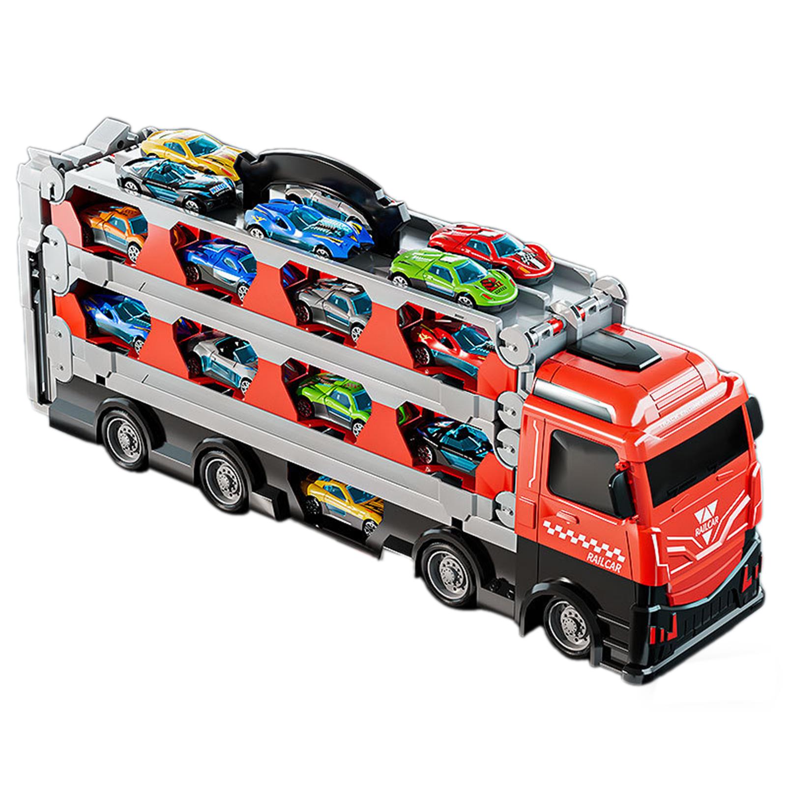 Transforming Car Carrier With Ejectable Vehicles Alloy Construction Birthday Gift For Boys красный
Transforming Car Carrier With Ejectable Vehicles Alloy Construction Birthday Gift For Boys красный