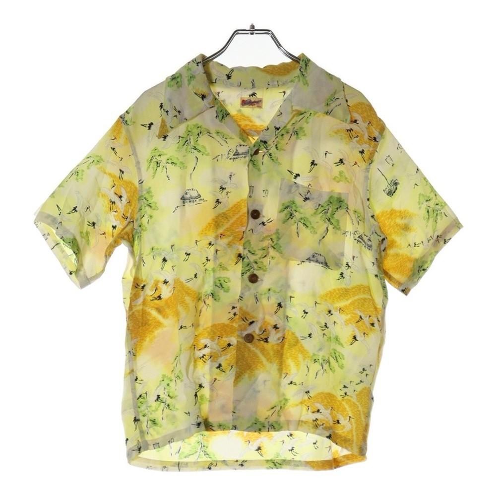 SUN SURF CLANE Rayon Aloha Shirt Crane Japanese Pattern Total Print Short Used e Unisex T-Shirt XXXL
SUN SURF CLANE Rayon Aloha Shirt Crane Japanese Pattern Total Print Short Used e Unisex T-Shirt XXXL