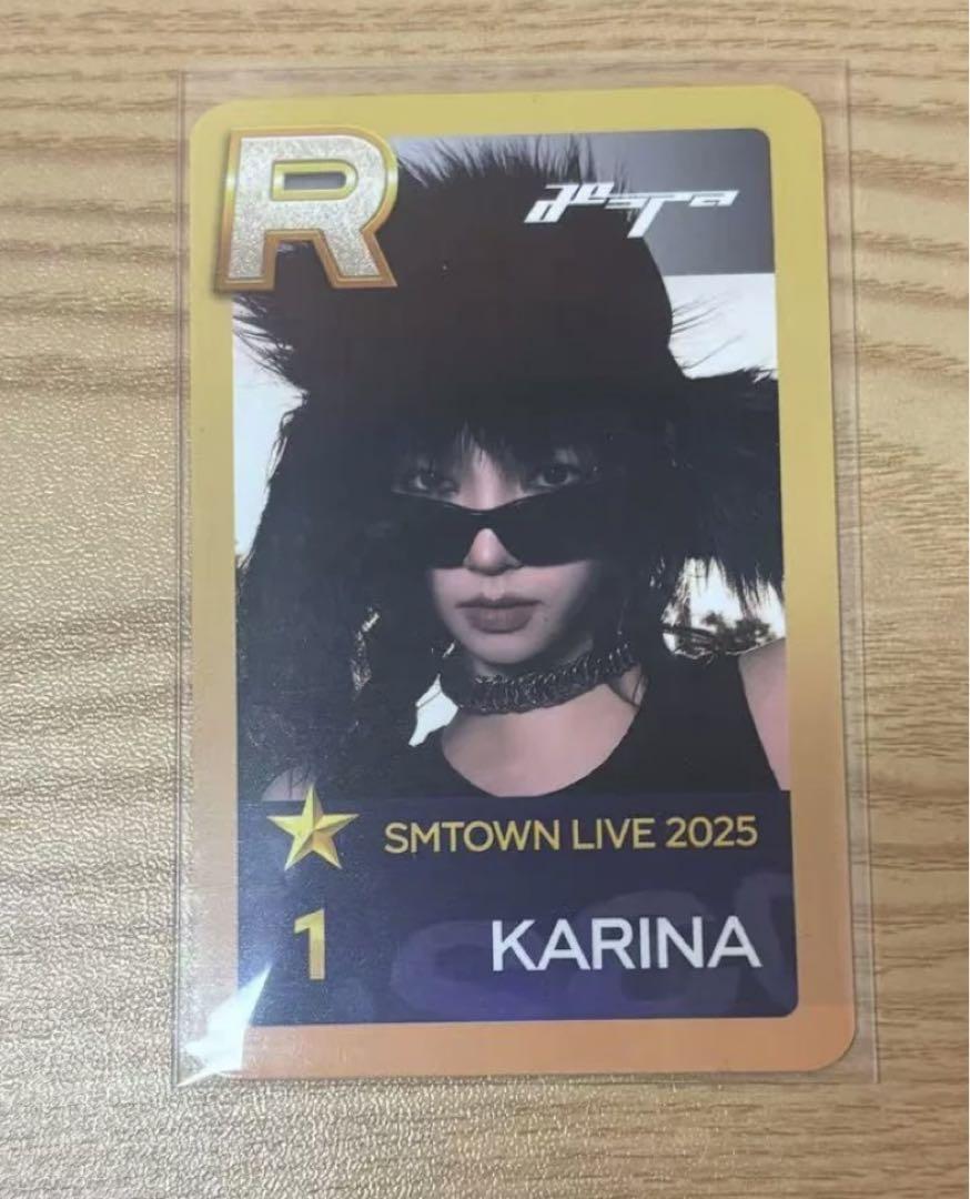 Использованная SMTOWN LIVE 2025 aespa KARINA VIP Seat PINK BLOOD Official Benefit Photo Card Limited SEOUL
Использованная SMTOWN LIVE 2025 aespa KARINA VIP Seat PINK BLOOD Official Benefit Photo Card Limited SEOUL