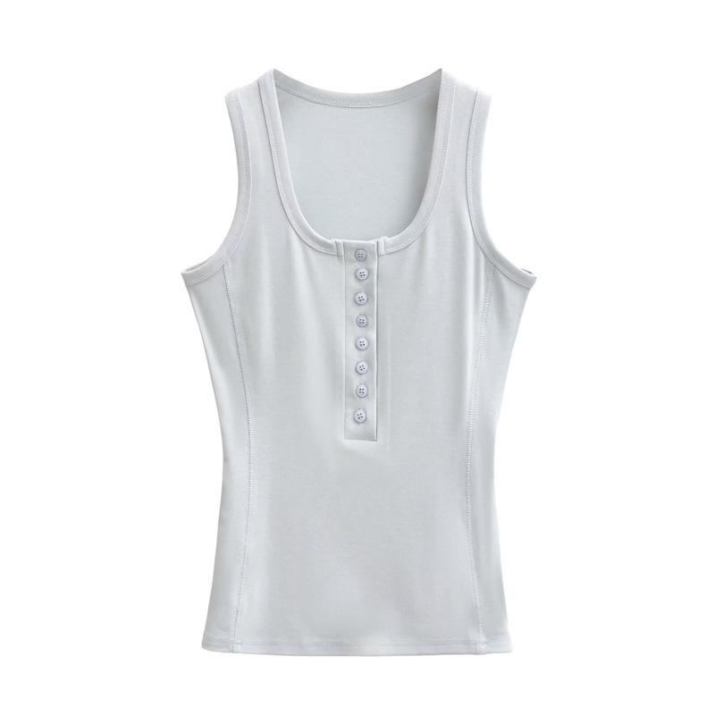 Women s Spicy Girl Patchwork Tank: Multi-Button, U-Neck, Slim-Fit, Sleeveless Base Top Small синій
Women s Spicy Girl Patchwork Tank: Multi-Button, U-Neck, Slim-Fit, Sleeveless Base Top Small синій