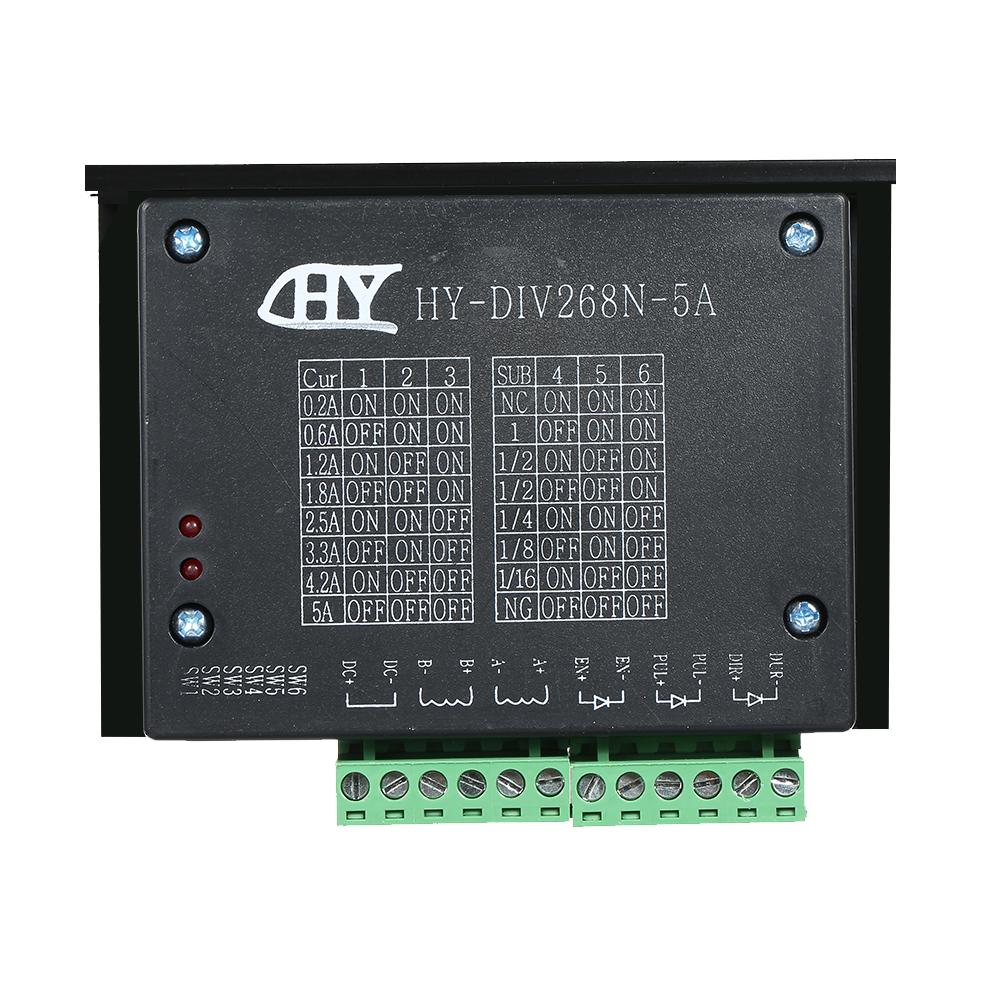 HY-DIV268N-5A Двухфазный гибридный шаговый двигатель с разделением типа, источник питания постоянного тока 12 ~ 48 В
HY-DIV268N-5A Двухфазный гибридный шаговый двигатель с разделением типа, источник питания постоянного тока 12 ~ 48 В