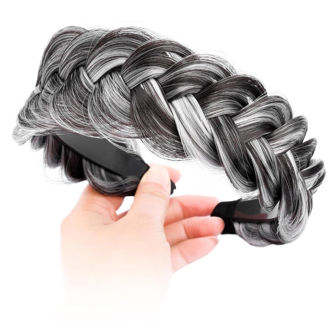 Non-Slip Wide-Tooth Bohemian Headband, Ideal for Volume in Dutch Braids, Ponytails & Half-Up Hairstyles серый
Non-Slip Wide-Tooth Bohemian Headband, Ideal for Volume in Dutch Braids, Ponytails & Half-Up Hairstyles серый