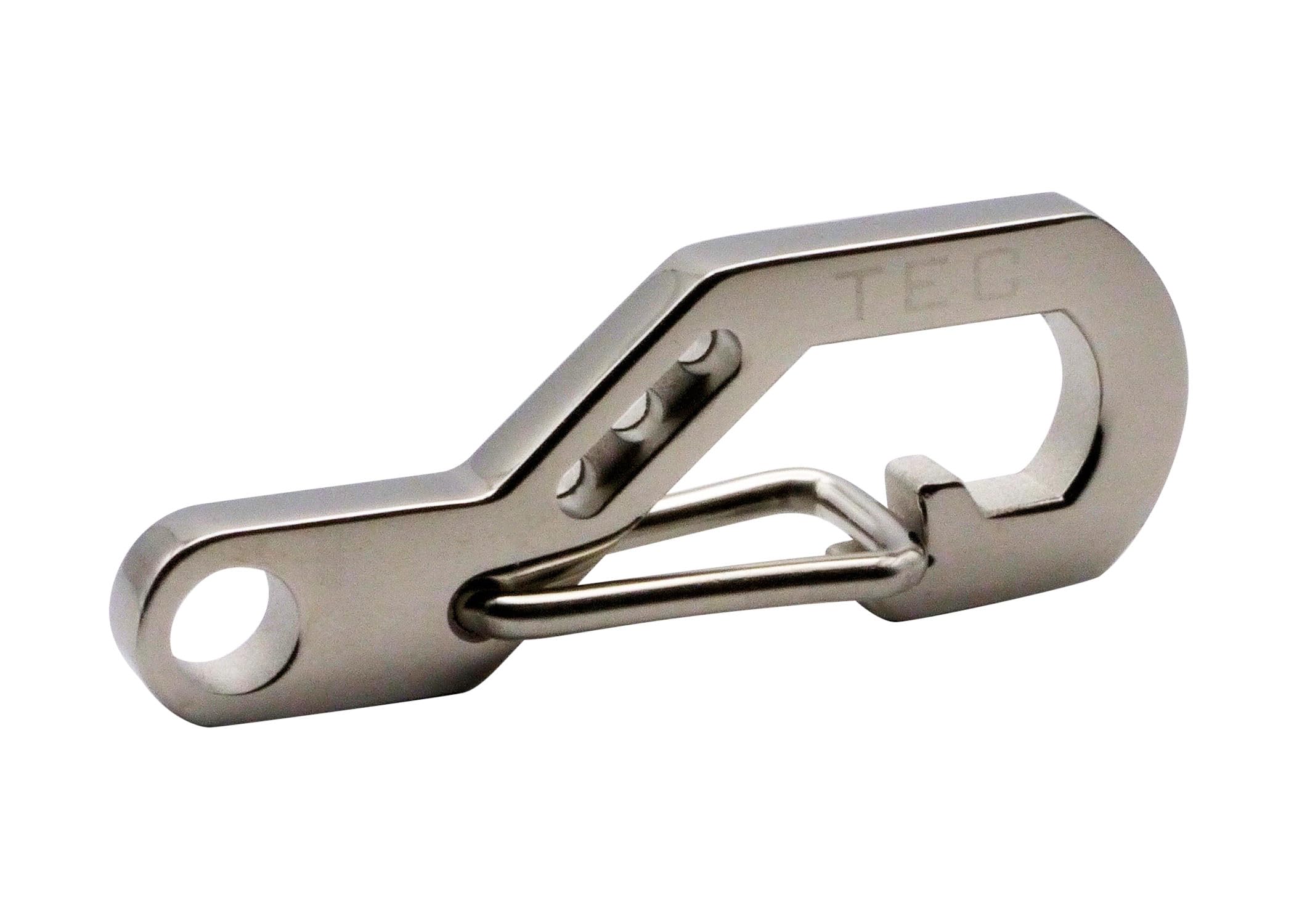 TEC Accessories Python Clip - Stainless Steel Mini Keychain Clip - Durable, Lightweight, Ergonomic Micro Carabiner - Everyday Keychain Accessory (5 Pa
TEC Accessories Python Clip - Stainless Steel Mini Keychain Clip - Durable, Lightweight, Ergonomic Micro Carabiner - Everyday Keychain Accessory (5 Pa