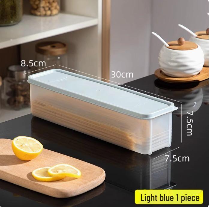 Rectangular Food-Grade Sealed Storage Box with Lid for Cereal and Noodles синій
Rectangular Food-Grade Sealed Storage Box with Lid for Cereal and Noodles синій