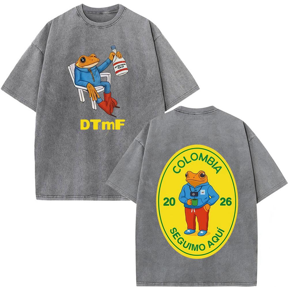 Rapper Bad Bunny Vintage Washed T Shirts Debi Tirar Mas Fotos DTMF Tshirts Men Clothing Fashion High Quality Tshirt Streetwear S
Rapper Bad Bunny Vintage Washed T Shirts Debi Tirar Mas Fotos DTMF Tshirts Men Clothing Fashion High Quality Tshirt Streetwear S