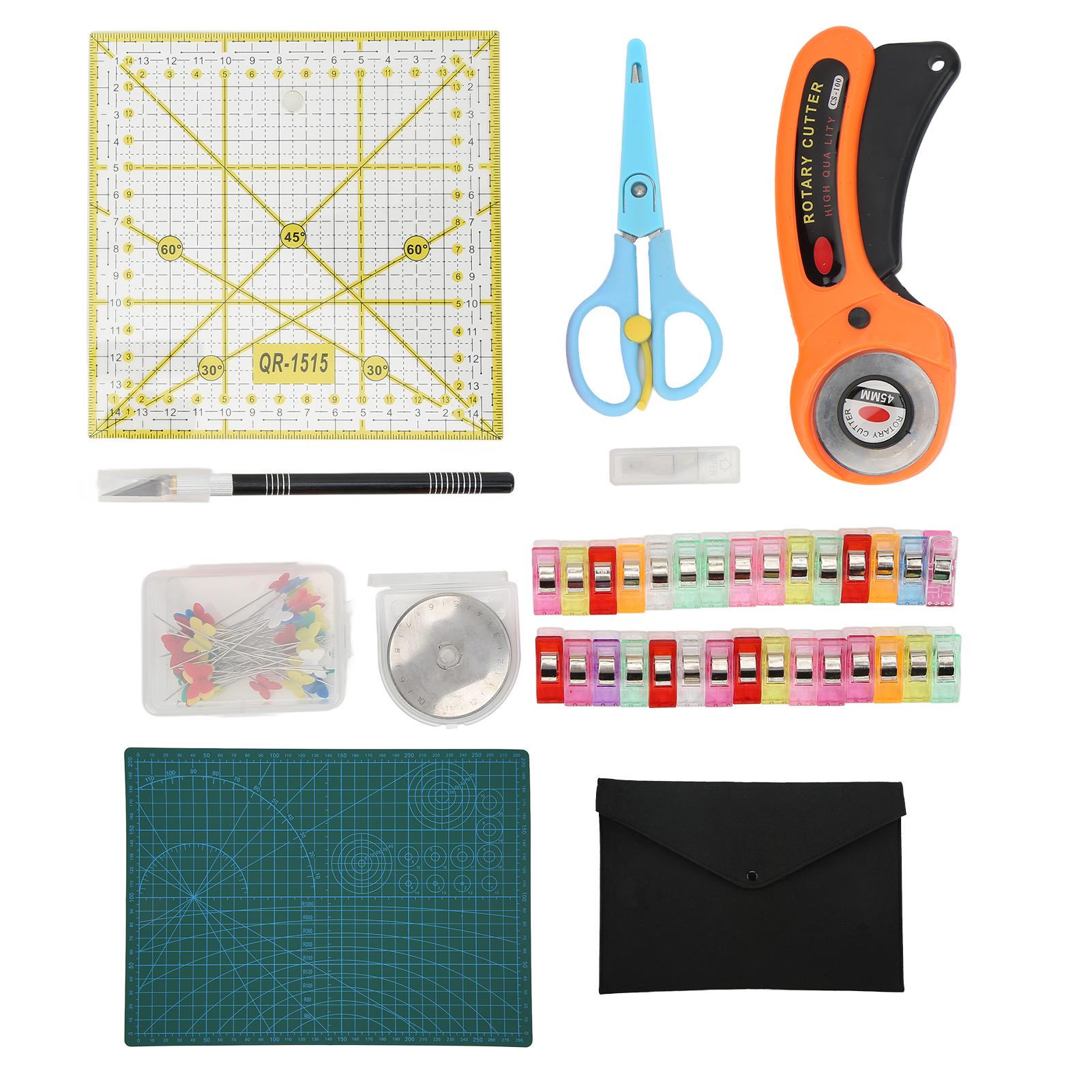 Набор для резки ткани, набор инструментов для резки ткани с ковриком для резки, сменные лезвия для шитья
Набор для резки ткани, набор инструментов для резки ткани с ковриком для резки, сменные лезвия для шитья