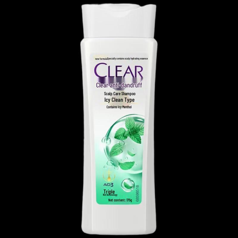 Clear Icy Mint Anti-Dandruff Shampoo 2 x 175g
Clear Icy Mint Anti-Dandruff Shampoo 2 x 175g