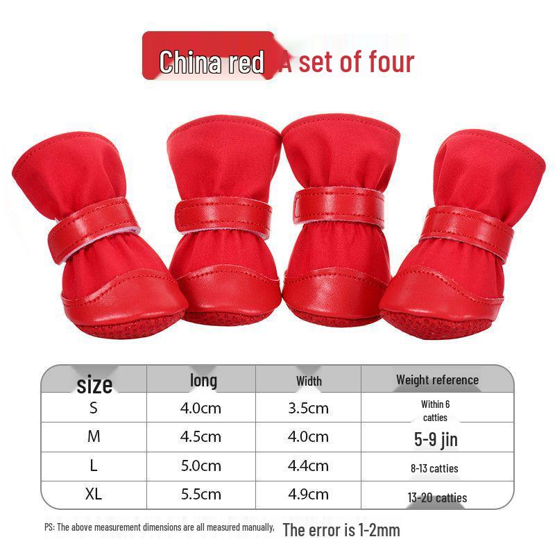 Breathable Anti-Slip Dog Shoes for Small Breeds - All-Season Soft Sole for Teddy & Bichon L (3.6-5.9 kg)
Breathable Anti-Slip Dog Shoes for Small Breeds - All-Season Soft Sole for Teddy & Bichon L (3.6-5.9 kg)