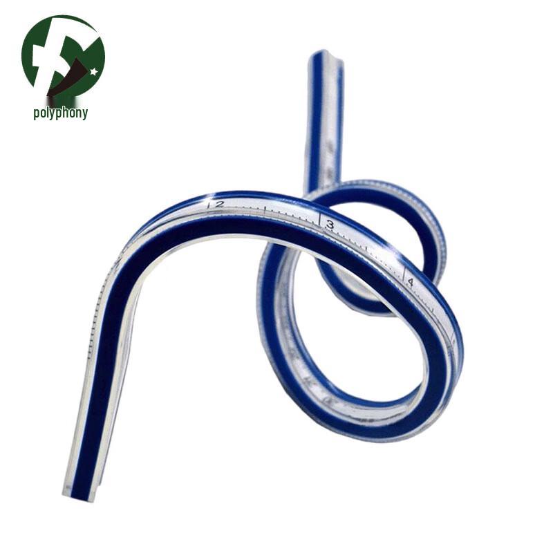 Flexible Double-Sided Scale Curve Ruler
Flexible Double-Sided Scale Curve Ruler