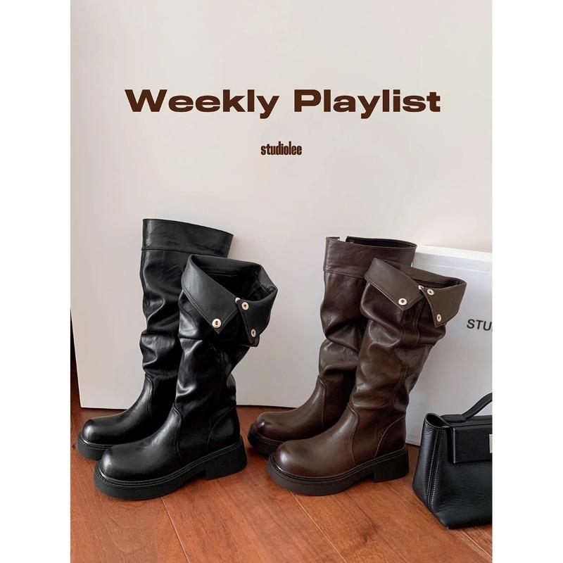 Height increase cm~ round head thick sole thick heel leather medium and high boots snap button knight boots women s autumn and winter 40 чёрный
Height increase cm~ round head thick sole thick heel leather medium and high boots snap button knight boots women s autumn and winter 40 чёрный