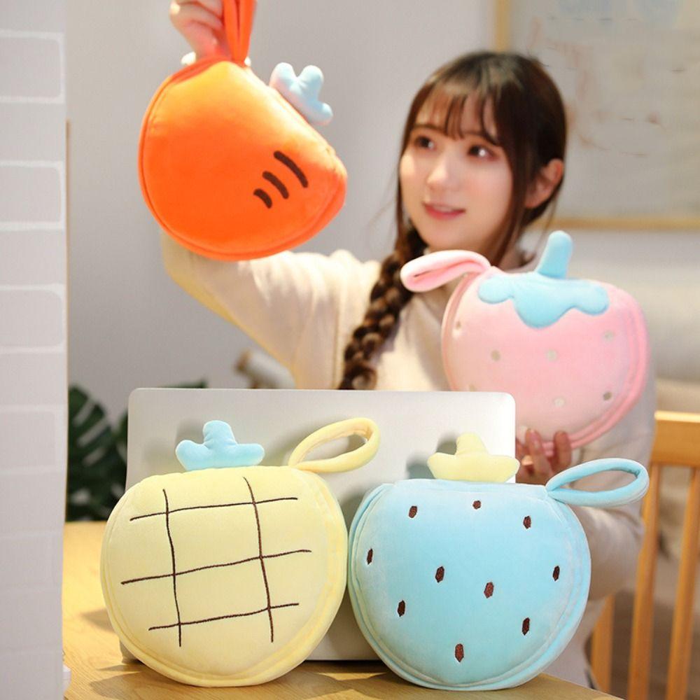 Strawberry 2 in 1 Eye Mask Soft Neck Support Cushion Portable Travel Folding Pillow Office рожевий
Strawberry 2 in 1 Eye Mask Soft Neck Support Cushion Portable Travel Folding Pillow Office рожевий