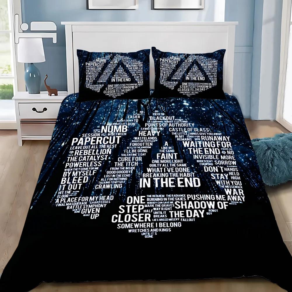 Duvet Cover Pillowcase Bedding Set Rock band Linkin P-Park Adult Boy Girl Bedroom Decoration Children Single Double Large Size 75cmx90cm
Duvet Cover Pillowcase Bedding Set Rock band Linkin P-Park Adult Boy Girl Bedroom Decoration Children Single Double Large Size 75cmx90cm