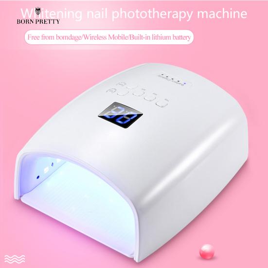48W Double Light Nails Ornaments Беспроводная светодиодная ультрафиолетовая лампа для ногтей Маникюрная фототерапевтическая машина
48W Double Light Nails Ornaments Беспроводная светодиодная ультрафиолетовая лампа для ногтей Маникюрная фототерапевтическая машина