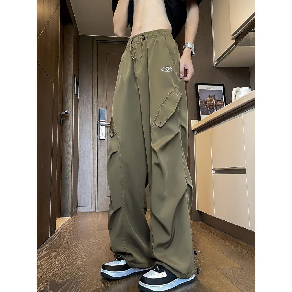 Summer Workwear Overalls Men s Casual Wide Leg American Retro Quick Drying Thin Korean Version Pants 3XL зелений
Summer Workwear Overalls Men s Casual Wide Leg American Retro Quick Drying Thin Korean Version Pants 3XL зелений