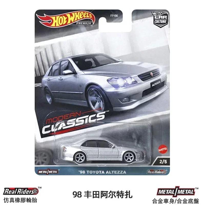 Original Hot Wheels Premium Car Culture 98 TOYOTA ALTEZZA Modern Classics Children Toys for Boys 1/64 Diecast Model Carro Gift
Original Hot Wheels Premium Car Culture 98 TOYOTA ALTEZZA Modern Classics Children Toys for Boys 1/64 Diecast Model Carro Gift