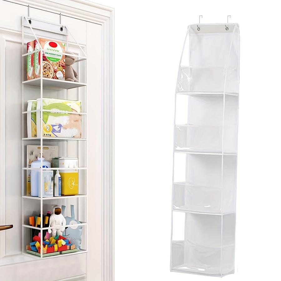 4/6 Pocket Hanging Organizer, Over The Door Storage Basket for Cosmetics Toiletries, Versatile Accessories Holder for Bedroom
4/6 Pocket Hanging Organizer, Over The Door Storage Basket for Cosmetics Toiletries, Versatile Accessories Holder for Bedroom