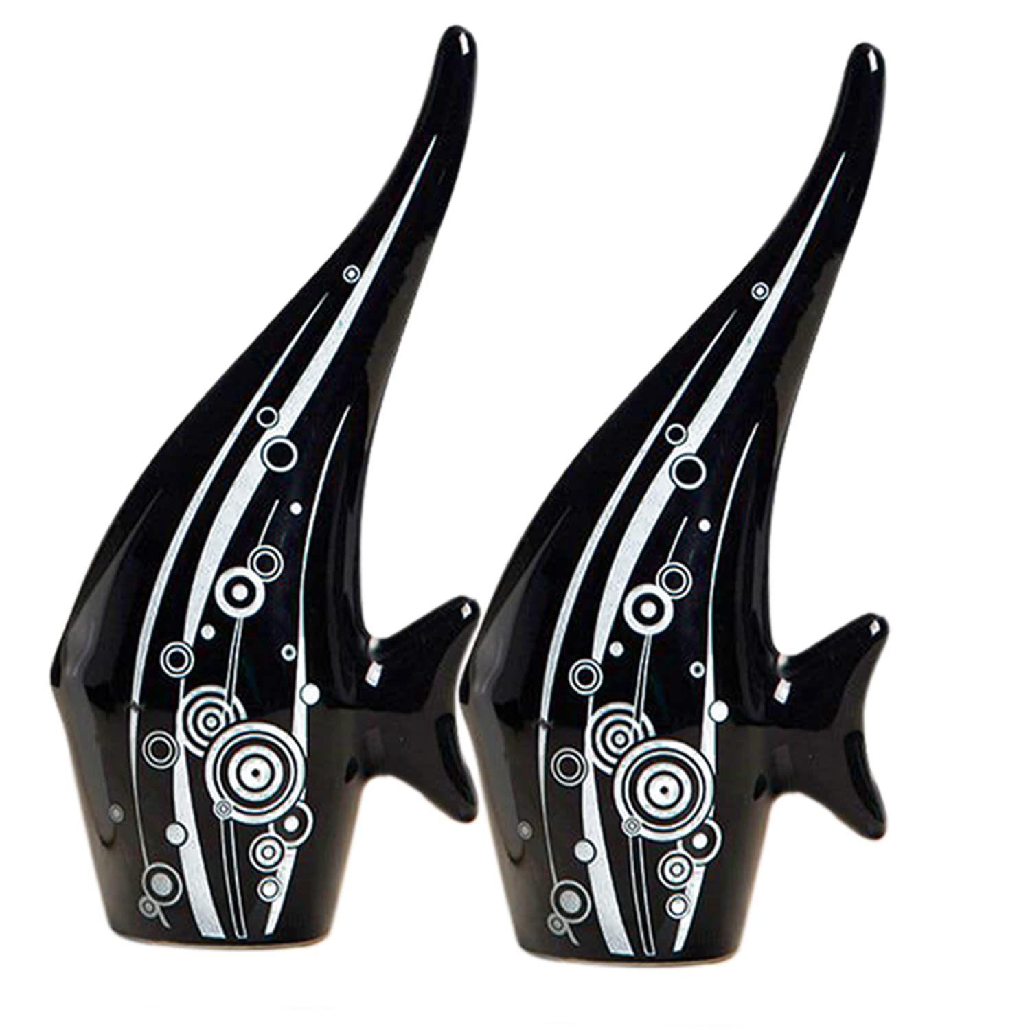 Modern Minimalist Black Bubble Fish Art Figure | Beautiful Home Decor- (Set of 2 pc, Black)
Modern Minimalist Black Bubble Fish Art Figure | Beautiful Home Decor- (Set of 2 pc, Black)