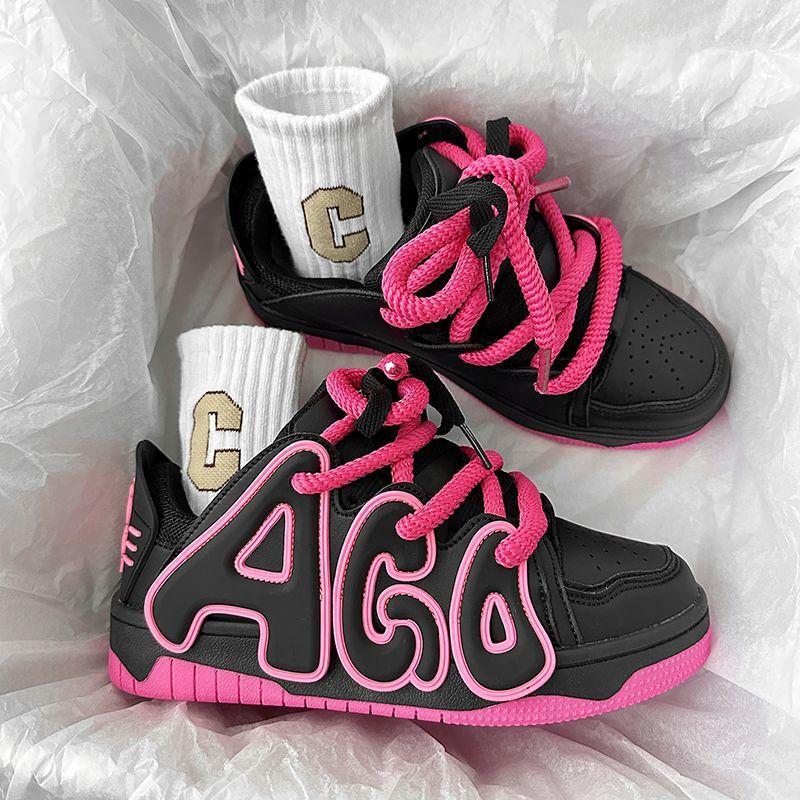 Взуття інс універсальні дофамінові літерні черевики на товстій підошві американська ніша хай-стріт парні повсякденні спортивні хлібні черевики 44
Взуття інс універсальні дофамінові літерні черевики на товстій підошві американська ніша хай-стріт парні повсякденні спортивні хлібні черевики 44