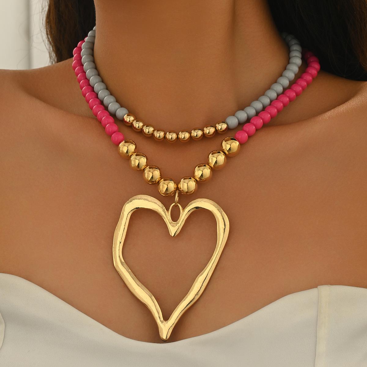 Модне кольє для жіночих ювелірних виробів різнокольоровий
Модне кольє для жіночих ювелірних виробів різнокольоровий