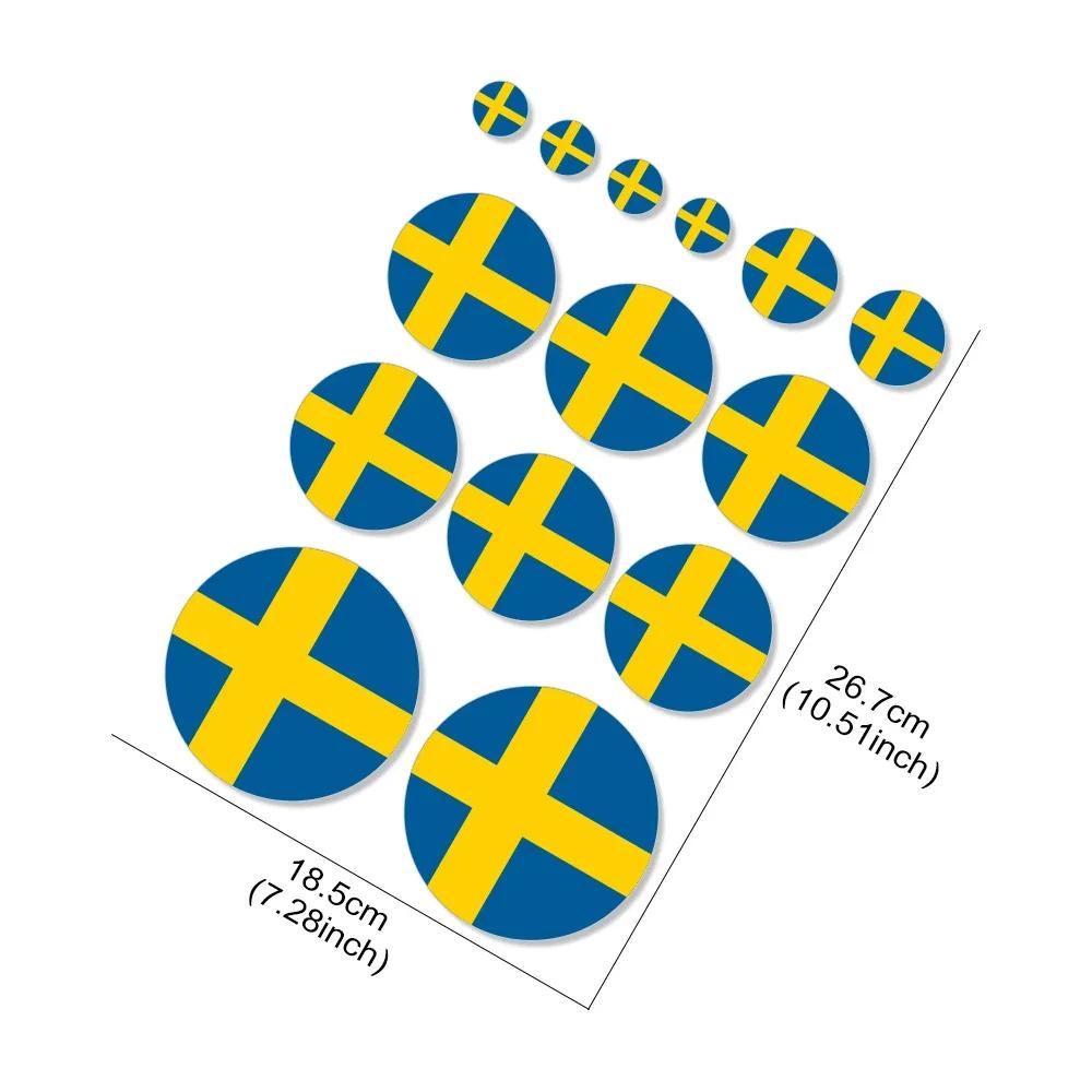 Car Sticker Creative Swedish Flag Circular Square Flag Series Stickers Car Body Windows Personalized Decor Exterior Accessories
Car Sticker Creative Swedish Flag Circular Square Flag Series Stickers Car Body Windows Personalized Decor Exterior Accessories