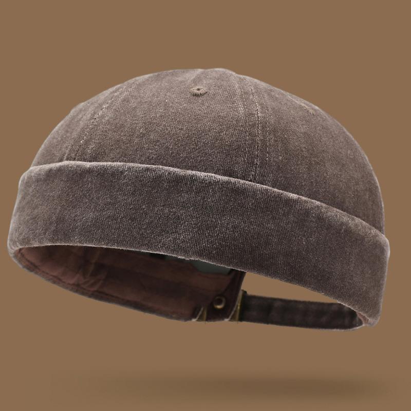Street Style Soft Top Hip Hop Hat Unisex Spring and Autumn Washed Cotton Beanie Hats Multi-purpose Outdoor Casual Sailor Hat коричневый
Street Style Soft Top Hip Hop Hat Unisex Spring and Autumn Washed Cotton Beanie Hats Multi-purpose Outdoor Casual Sailor Hat коричневый