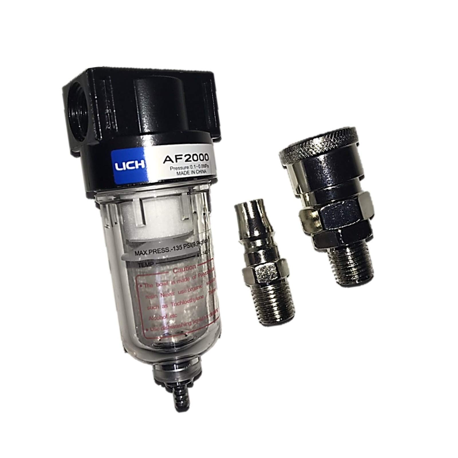 (ST TS) Water Separator Air Filter Regulator with 1/4 Thread Socket for Moisture Removal
(ST TS) Water Separator Air Filter Regulator with 1/4 Thread Socket for Moisture Removal