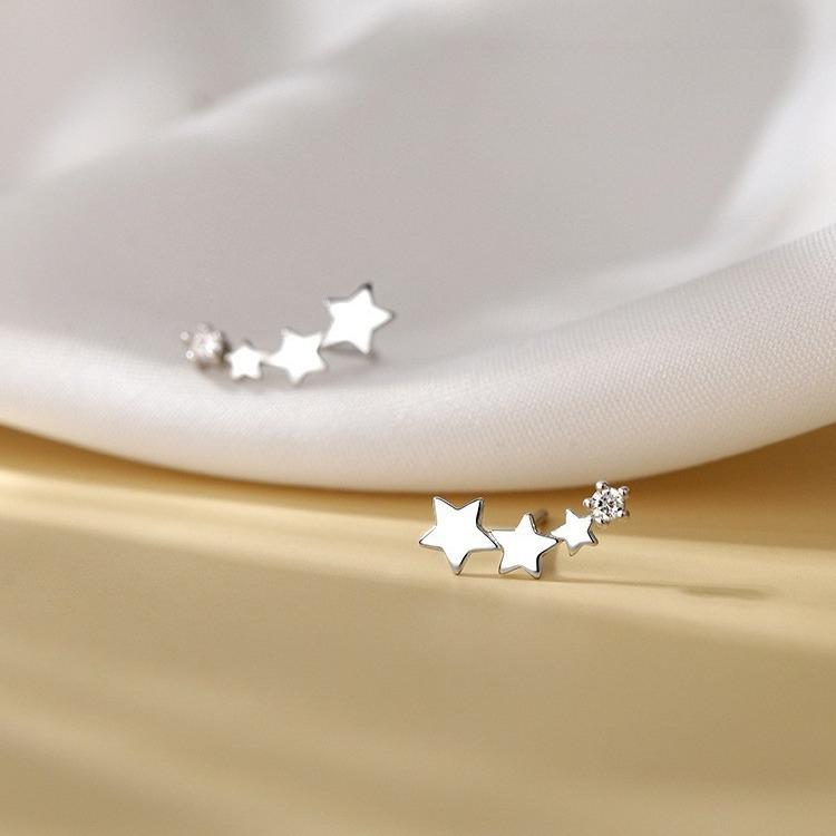 Female Summer Niche Star Earrings 1 pair of earrings срібний
Female Summer Niche Star Earrings 1 pair of earrings срібний