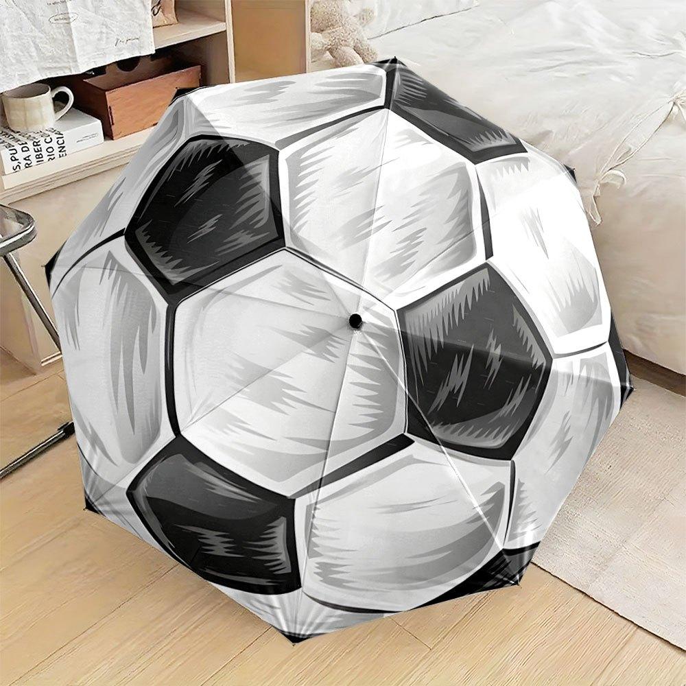 Folding umbrella Soccer ball design pattern, abstract artistic background. Creative portable folding umbrella for Christmas an (as the picture,iron&8K)
Folding umbrella Soccer ball design pattern, abstract artistic background. Creative portable folding umbrella for Christmas an (as the picture,iron&8K)
